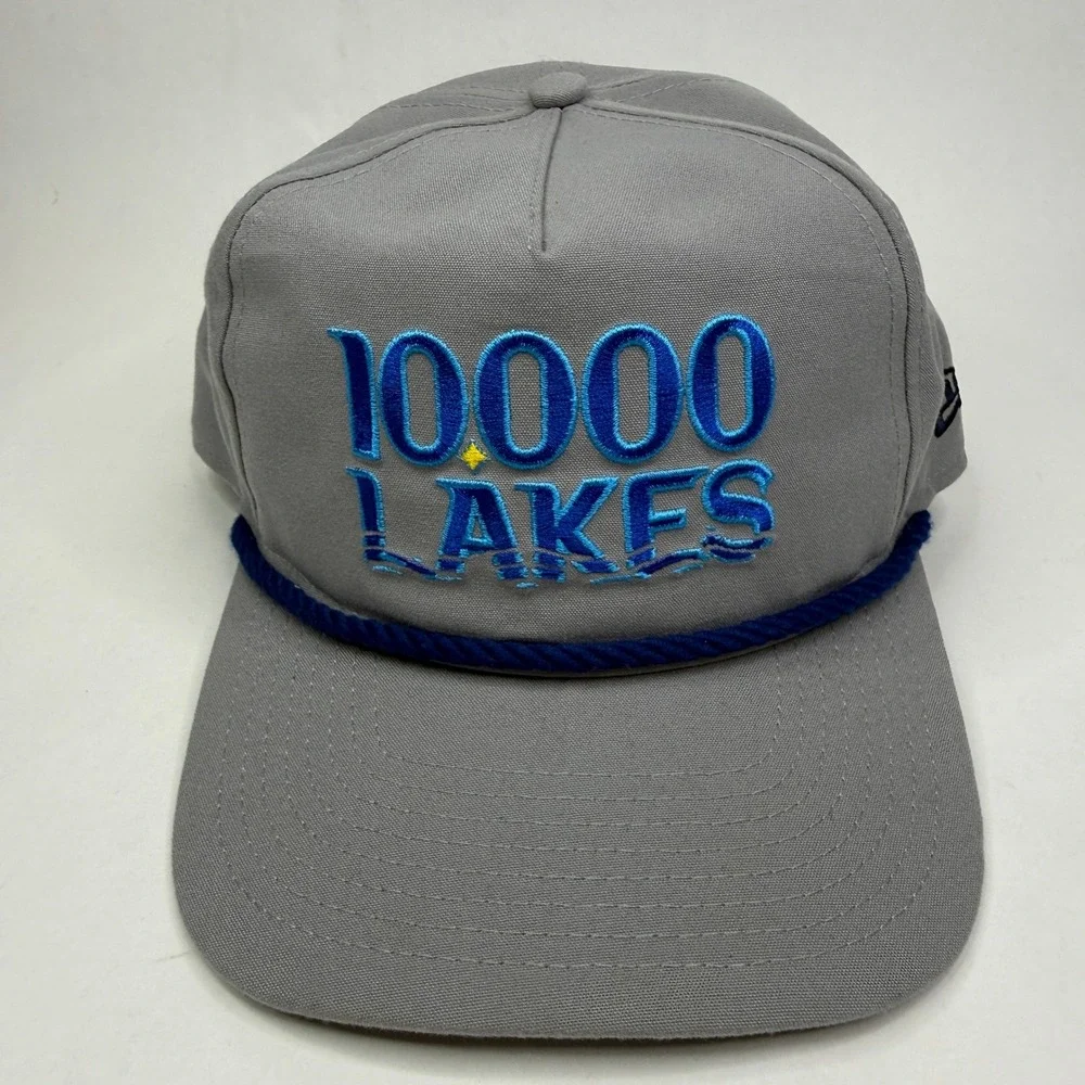 New Era Golfer 10,000 Lakes Minnesota Rope Snapback Hat‎ Mens Adjustable